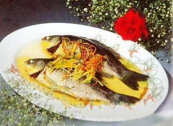 清蒸银鲫 清蒸银鲫