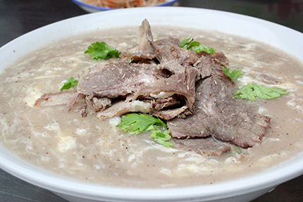 临沂美食:糁 临沂煎饼 八宝豆豉