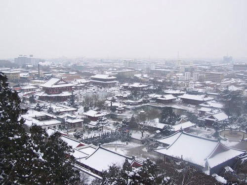 盘点西安周边最美雪景 骊山