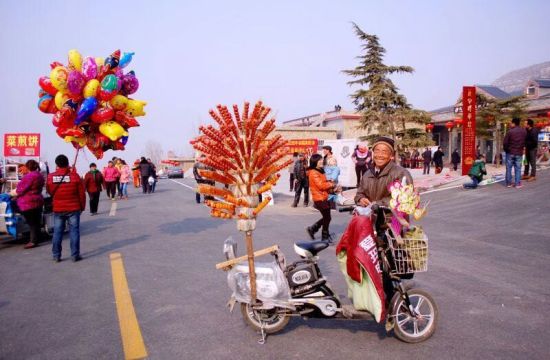 年味乡村游搅热邹城春节旅游市场