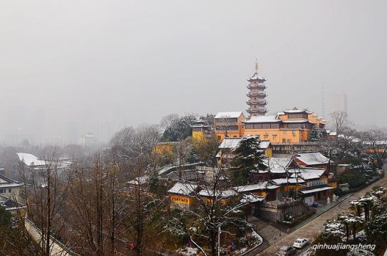 南朝四百八十寺”首刹古鸡鸣寺_新浪旅游_新浪网