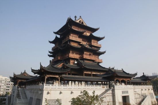 探访武汉代表性的寺庙 归元寺