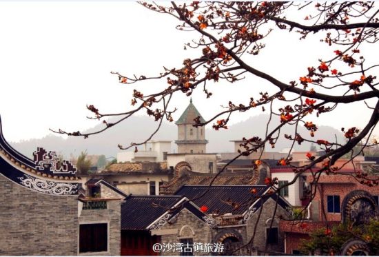 古朴沙湾古镇闹市边缘的传统广府文化_新浪旅游_新浪网