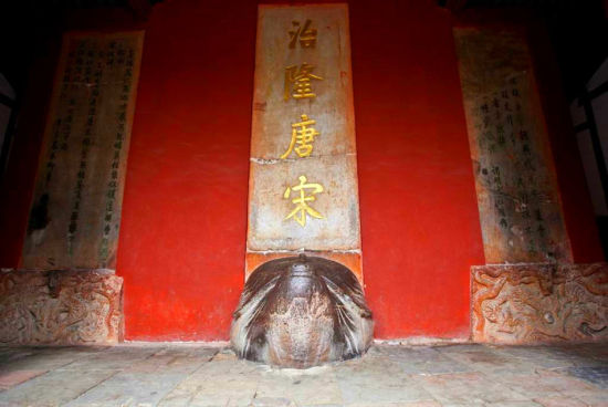南京明孝陵 历经六百年风雨的石像