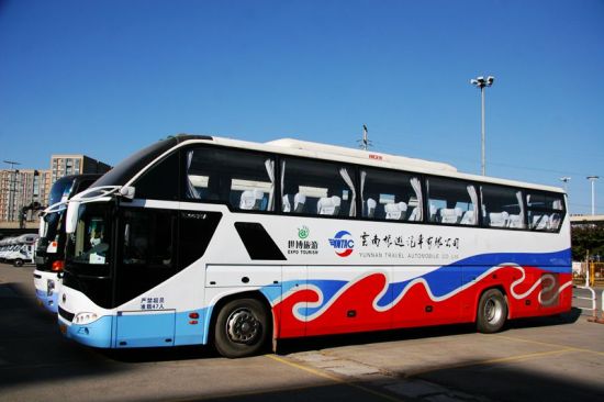 国际大巴一车通行,昆明起止