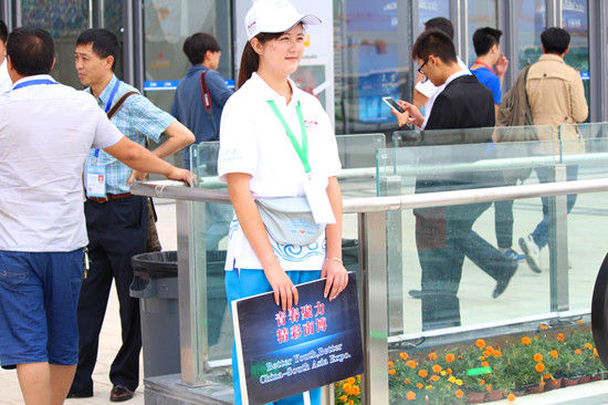 微笑服务 工作中收获成长