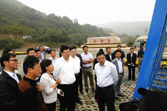 市长魏尧调研含山和县旅游项目