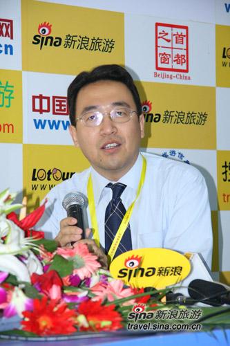 中国旅行社总社产品研发营销部徐道明总经理