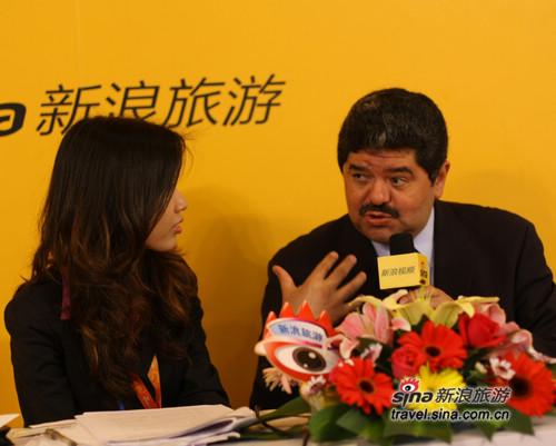 组图:专访墨西哥旅游局参赞艾里基奥-赛纳