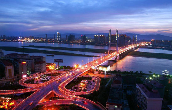 仲夏夜游 江西七大城市的美丽夜景