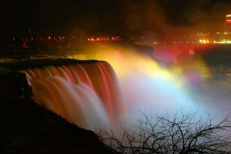 Niagara Falls at Night