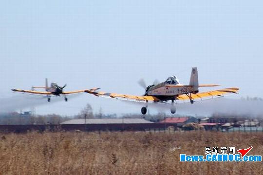黑龙江龙垦通航成功购置15架m-18b农用飞机(