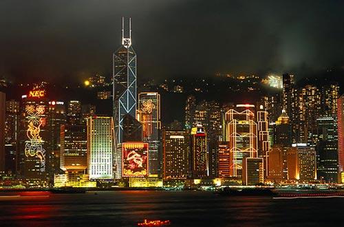 香港迷人夜景