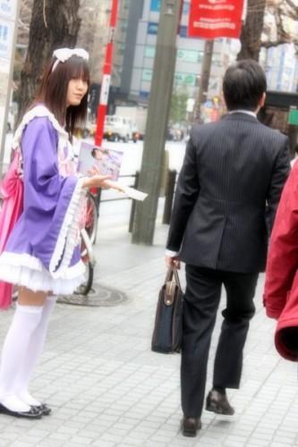 cosplay传单美少女
