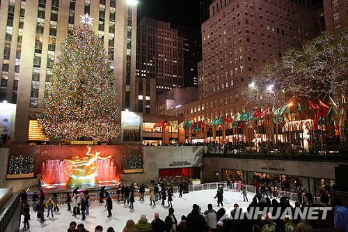 纽约:圣诞景观齐竞艳(组图)