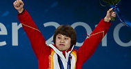 500米王�鞫峤� 中国冬奥史上卫冕第一人