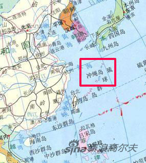 冲绳地理位置