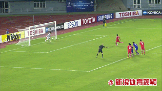 进球动图开场25秒国青点球破门10领先日本