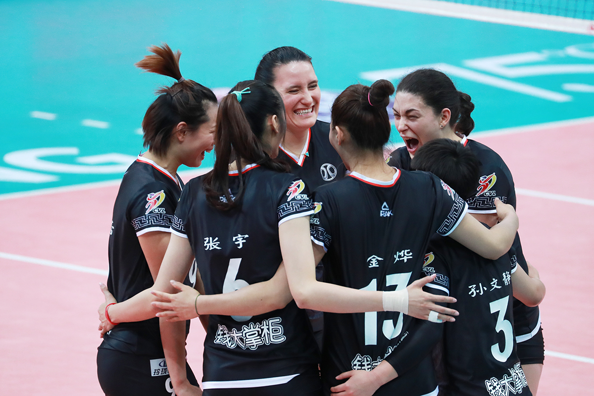 18-19中国女排超级联赛二阶段第14轮第78场 