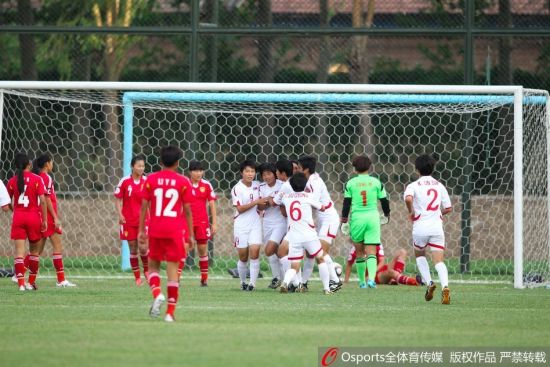 U14女足东亚赛-国少1-5惨败朝鲜 半决赛将战韩