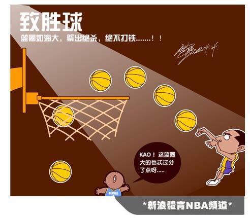 NBA漫画-超级巨星什么标准？篮筐如大海绝不打铁