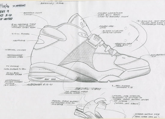 1992年air force 180 low设计手稿