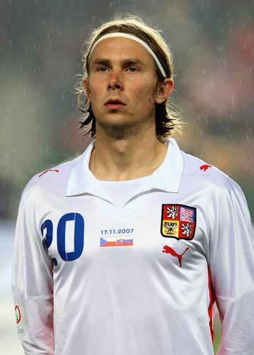 资料图-捷克国家队球员普拉希尔 曾获誉新内德