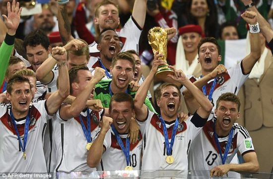 德国夺得了巴西世界杯的冠军