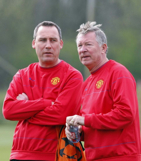 图文-曼联备战欧冠四分之一决赛 弗格森心中有