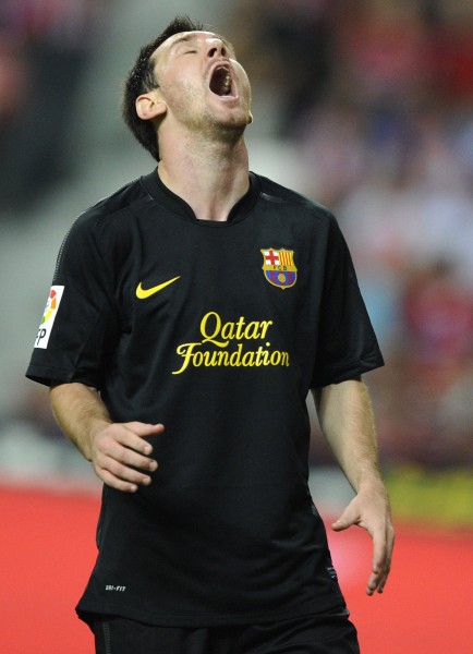 图文-[西甲]希洪竞技0-1巴塞罗那 梅西浪费机会