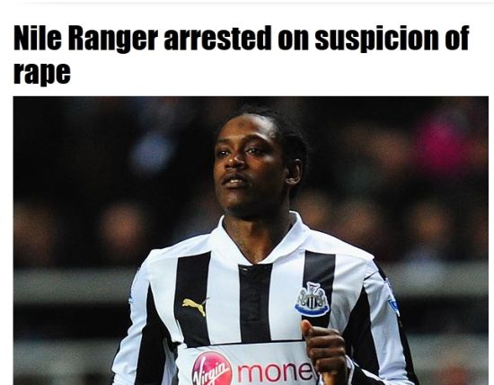 英超著名刺头涉嫌强奸遭逮捕曾因拳打两名警察被判刑 国际足球 英格兰 新浪竞技风暴 新浪网