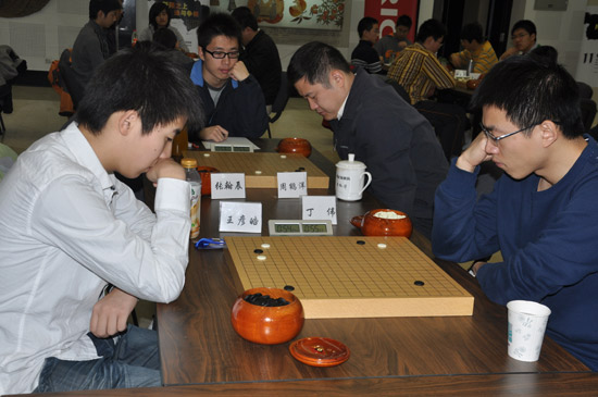 图文第11届理光杯围棋赛首轮王彦皓挑战丁伟