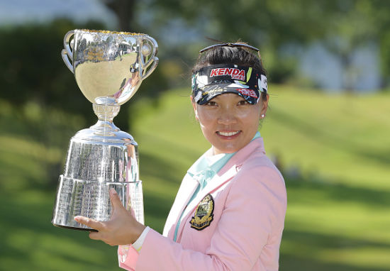 卢晓晴加冕日本lpga锦标赛 赢个人第三场日巡大满贯