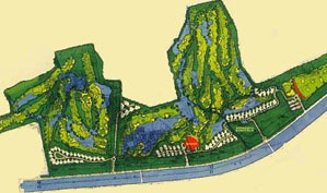 北京清河湾高尔夫俱乐部位置图示