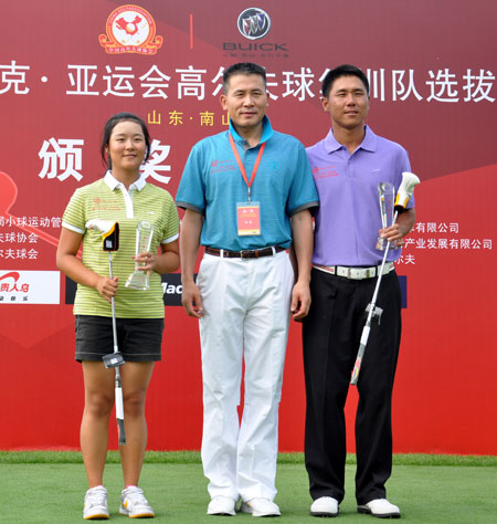 图文-亚运会选拔赛第四场第四轮霍伟杨嘉欣夺冠