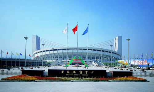 图文-2009赛季中超联赛杭州绿城队黄龙体育中心