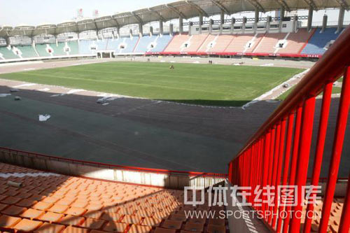 图文-航海体育场静待亚冠联赛 修整后体育场一景_国内足坛-甲A_NIKE新浪竞技风暴_新浪网