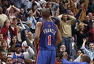 NBA老照片-当弗朗西斯在他乡绝杀时刻留传世永恒