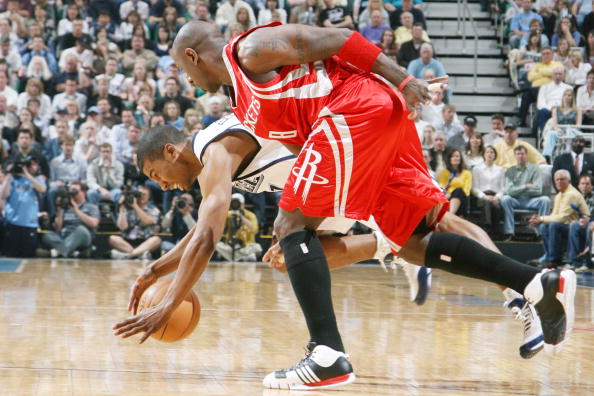 图文-[NBA季后赛]火箭vs爵士 杰克逊逼对手失
