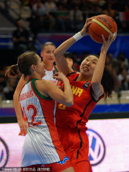 中国女篮vs比利时女篮图片
