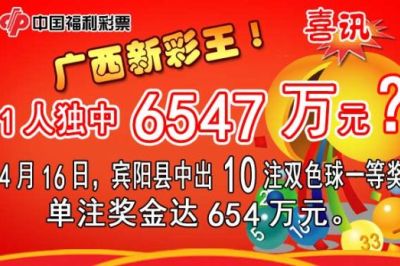 凑热闹！1.72得主领奖日双色球送6547万大奖