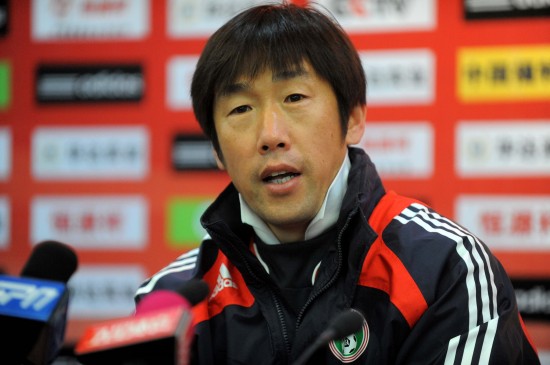 图文-国足举行赛前新闻见面会 高洪波畅谈中叙
