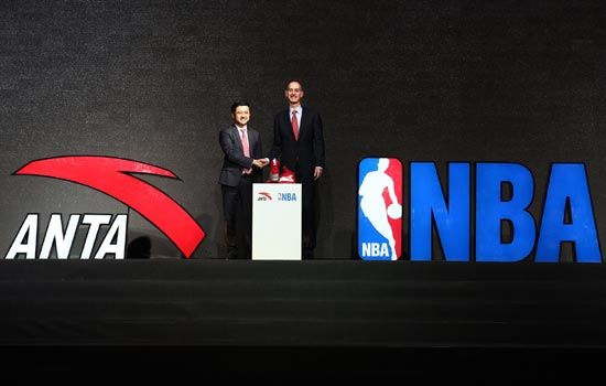 nba与安踏结成战略合作伙伴 将推多款授权产品