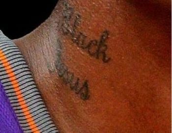 图文-美媒评21世纪NBA十大纹身 小斯:黑色