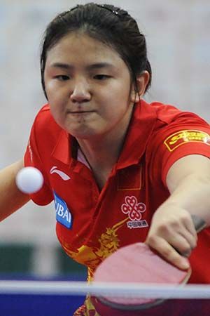 小将朱朝晖获U21女单冠军(图片来源:国际乒联