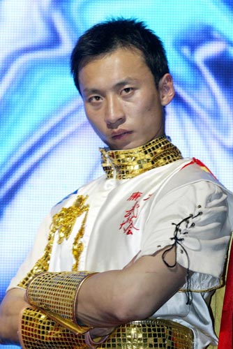 图文-武林大会螳螂拳全国八强产生 石磊
