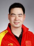 图文-北京奥运会中国代表团成立 射击队员林忠仔