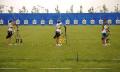图文：（北京奥运）（11）射箭运动员进行适应性训练