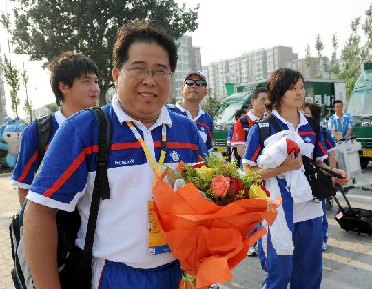 图文-中华台北体育代表团入住奥运村 感觉亲切
