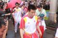 图文-奥运冠军游香港迪斯尼乐园 冠军们陆续走来